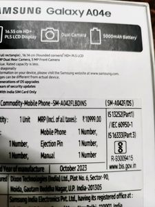 Samsung Galaxy A04e
