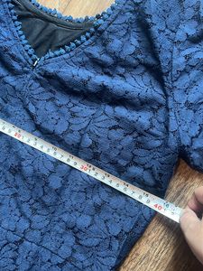 Lace Dress 👗 Dark Blue- Small to Medium