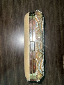 Elegant Beaded Clutch