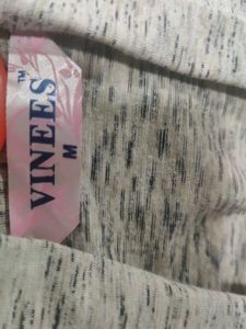 Elegant Grey Cardigan with Embroidery