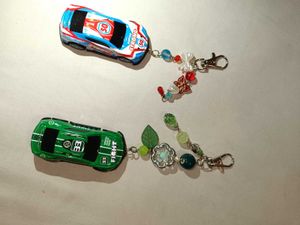 Race Car Keychains - Handmade