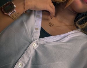 Anti Tarnish Butterfly neck Chain