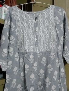 GREY 🩶 KURTA
