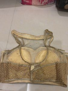 Golden Embellished Blouse