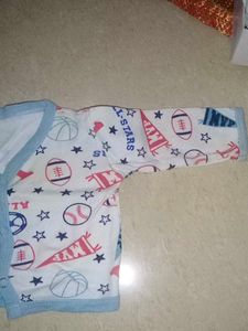 Cute Sports Print Baby Top