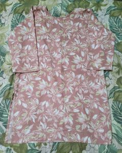 Floral Print Kurta