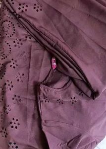 Pakistani Cutwork Kurta Pant Set