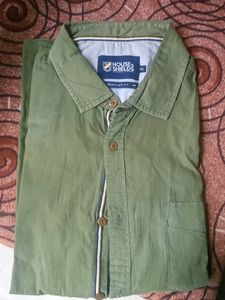 Dark Green Formal Shirt .