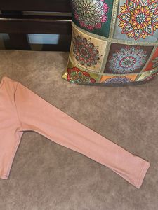 Peach One-Shoulder Top