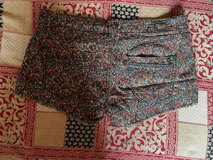 Ditsy Print Bum Shorts