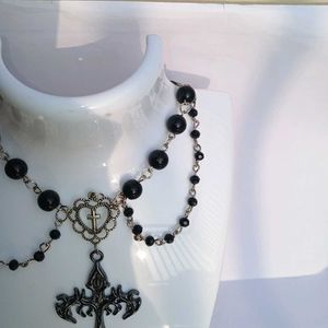 Gothic cross necklace