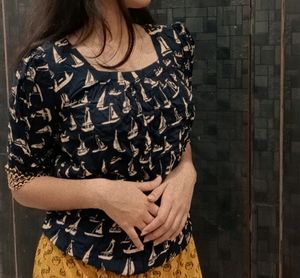Blue Top Small Size