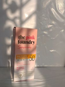 The Pink Foundary Hybrid Sunscreen