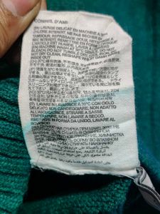 Ami Paris Green Cardigan