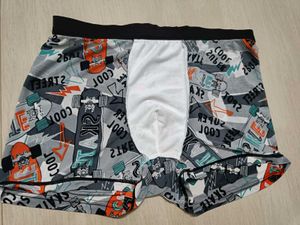 Skateboard Print Boxers