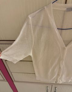 Yellow Sheer White Top