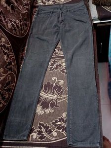 Men's Charcoal Wash Jeans