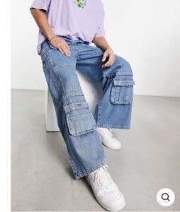 Blue Cargo New Jeans