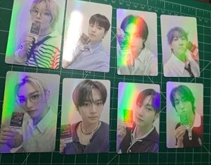 skz photocards - holographic