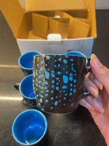Set of 6  Cups- Brand New