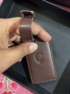 Leather Card Holder &amp; Luggage Tag Set