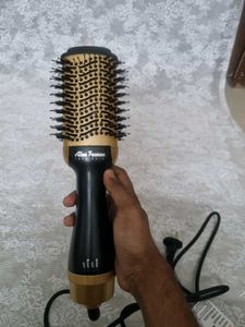 Alan Truman Gold Blow Brush Hair Styler