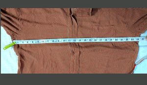 Rust Colour Shirt Style Top