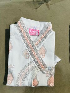 White Kurta Pajama Set