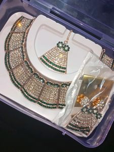 Brand New Bridal Necklace Combo Of 3 Set