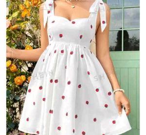 Strawberry Print Sundress