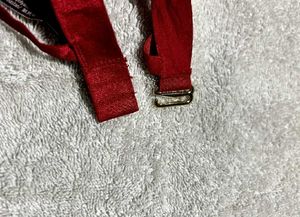 Victoria’s Secret Red Strappy Garter Belt