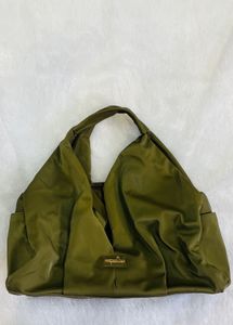 Espelho Olive Green Soft Tote Shoulder Bag – Styli