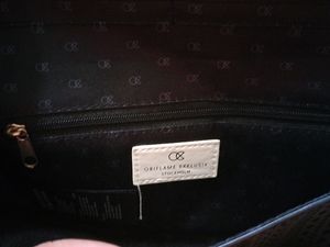 Black Icona Purse Cutwork.