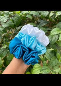 3 Scrunchies 🤍💙🩵