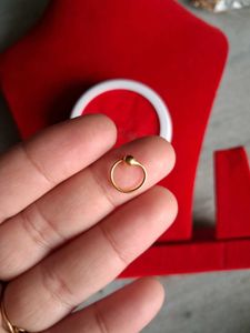 beautiful new nosering gold