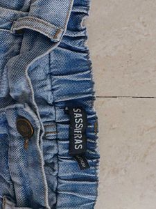 SASSAFRAS Denim High Waist Jeans