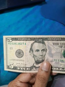 5 Dollar USA ❗Sale ❗Foreign Currency Note, America