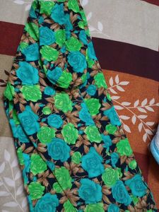 Floral button summer coat