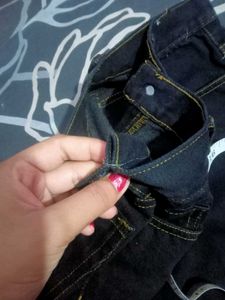 Dark Wash Straight Jeans