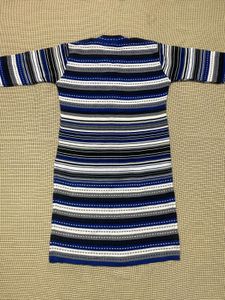 Woollen Striped Knit Kurta