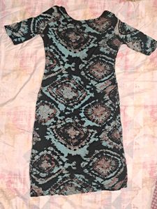 Tie Dye Bodycon Dress