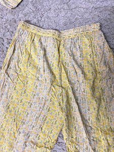 Yellow Floral Co ord set