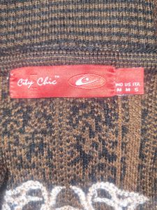 Vintage Style Knit Sweater