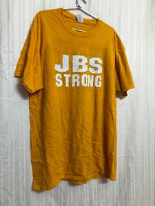 Port Company Cotton Yellow T Shirt