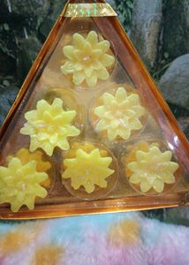 Beautiful Shimmer Candles Box Packed