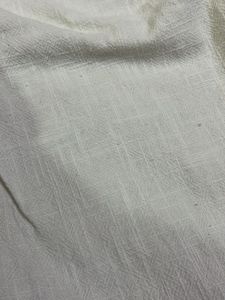 Off White Cotton Pants - Casual Comfort