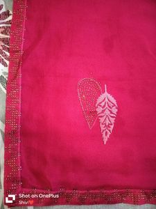 Rose Pink Saree