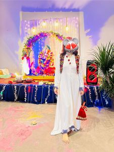 Long Gown Kurta &amp; Embroidery Jacket Good Condition