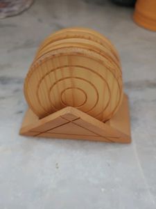Wooden Coaster Set