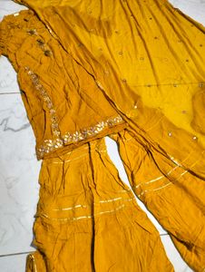 Haldi Outfit Nice Condition